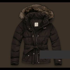 NWT Hollister feather down parka jacket coat